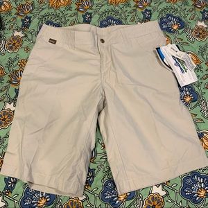 NWT Kuhl Forester Long Shorts Tan Beige Medium